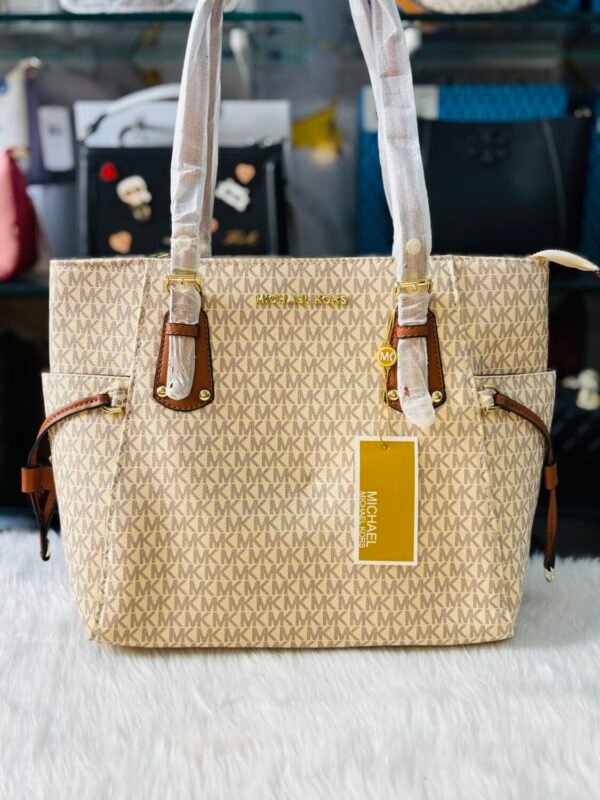 Mk tote inspired Voyager tote