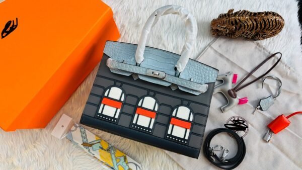 Hermes inspired birkin bag