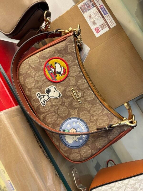 Coach inspired terry with custom sticker